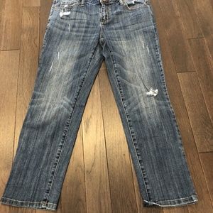 Boyfriend Blue Jeans Size 6